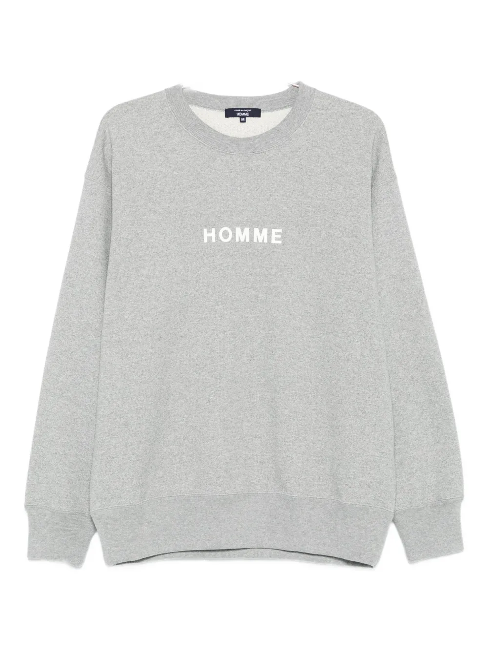 Comme des Garçons Homme Sweater met ronde hals Grijs