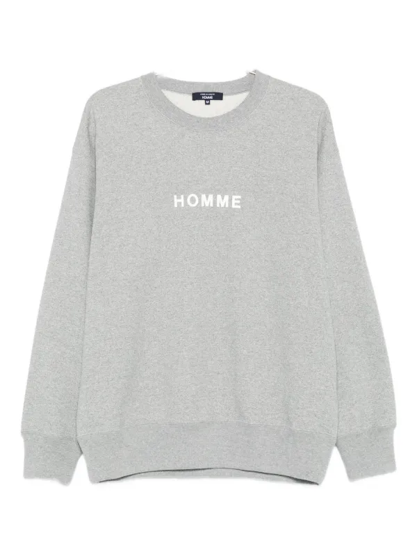 COMME des GARCONS HOMME クルーネックスウェット Comme Des Garçons Homme クルーネック スウェットシャツ | グレー