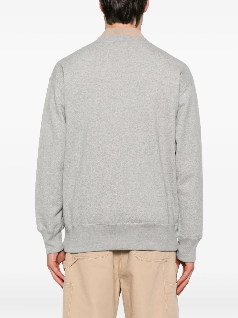 Comme des Garçons Homme Sweater met ronde hals Grijs