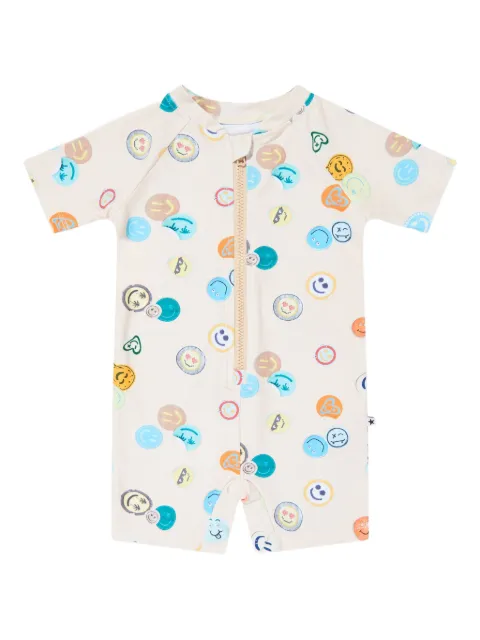 Molo smiley face sun-protection suit