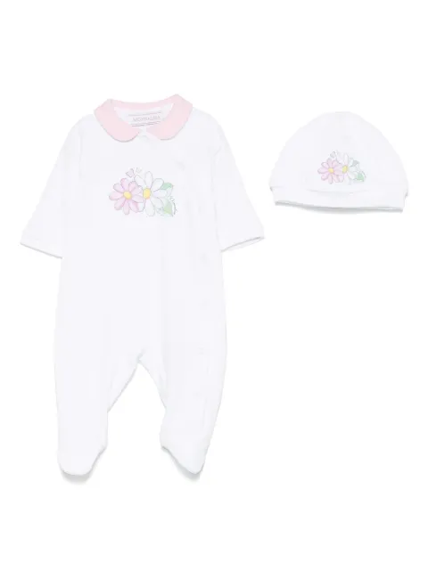 Monnalisa daisy-print babygrow set (set of two)