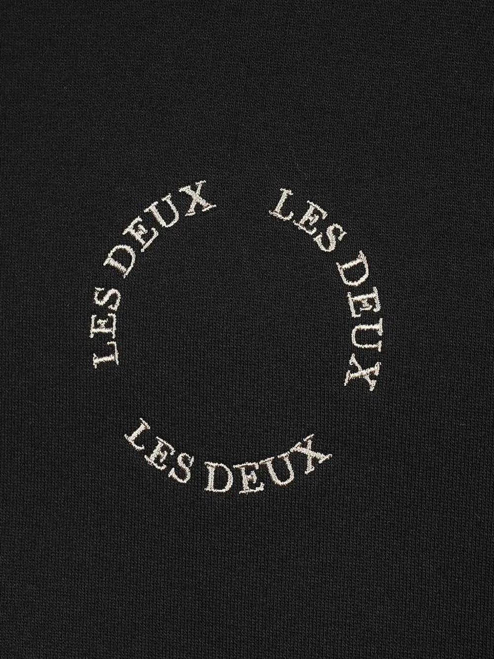 Les Deux Sweater met ronde hals Zwart