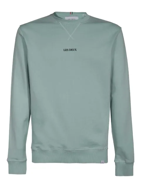 Les Deux Lens logo-embroidered sweatshirt