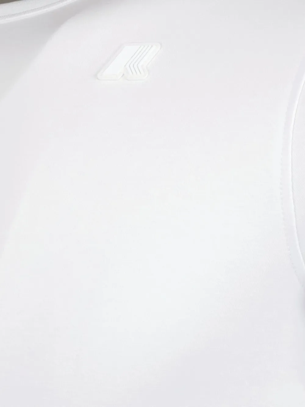 K-Way Adame T-shirt met ronde hals Wit