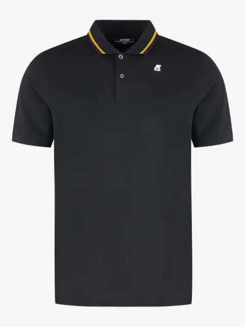K-Way Jud contrasting-collar polo shirt