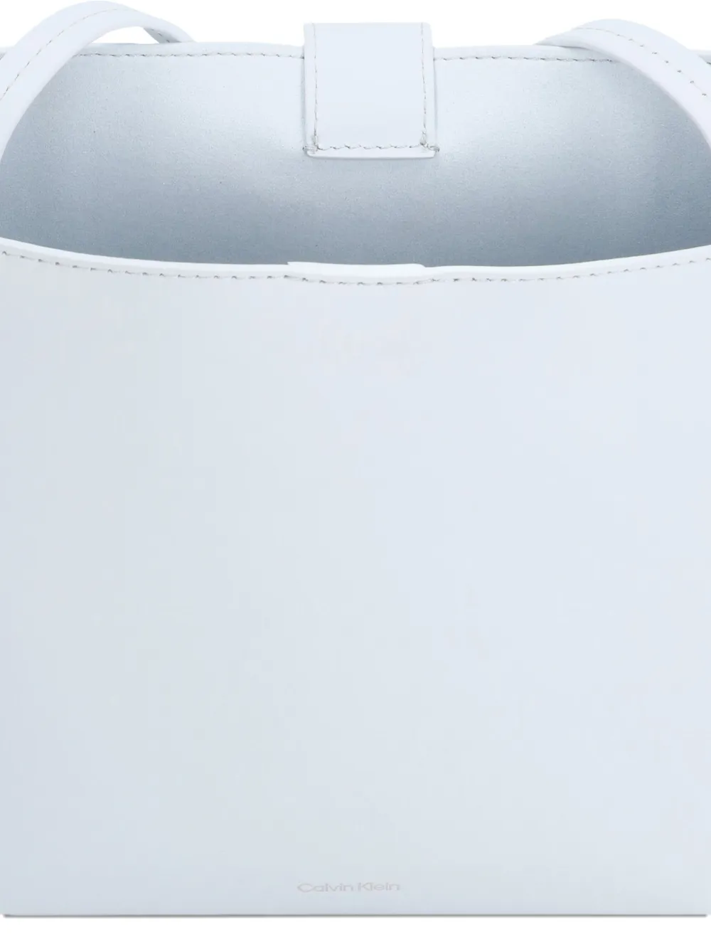 Calvin Klein Leren crossbodytas Grijs