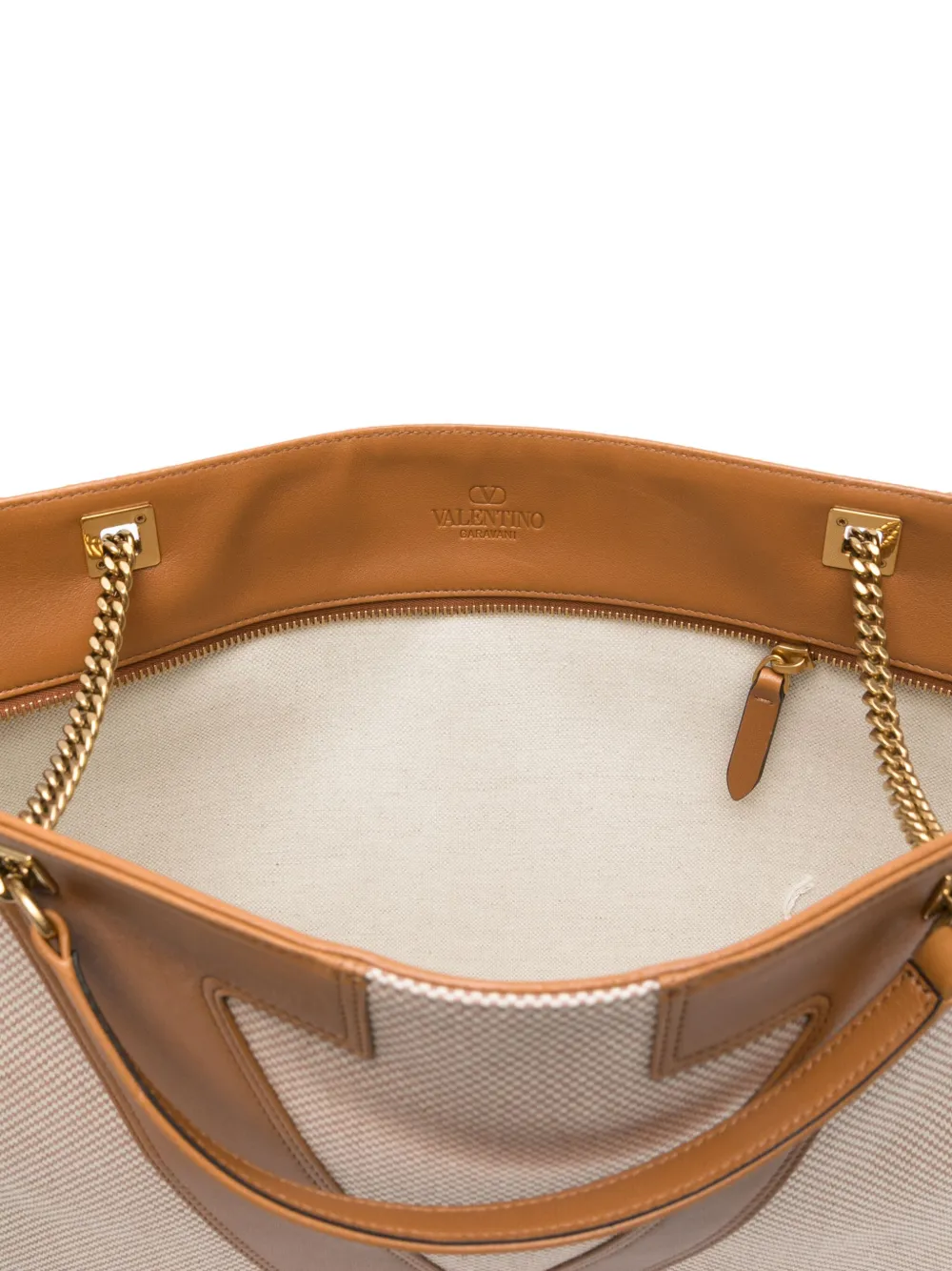 Valentino Garavani Medium Viva Superstar shopper Beige