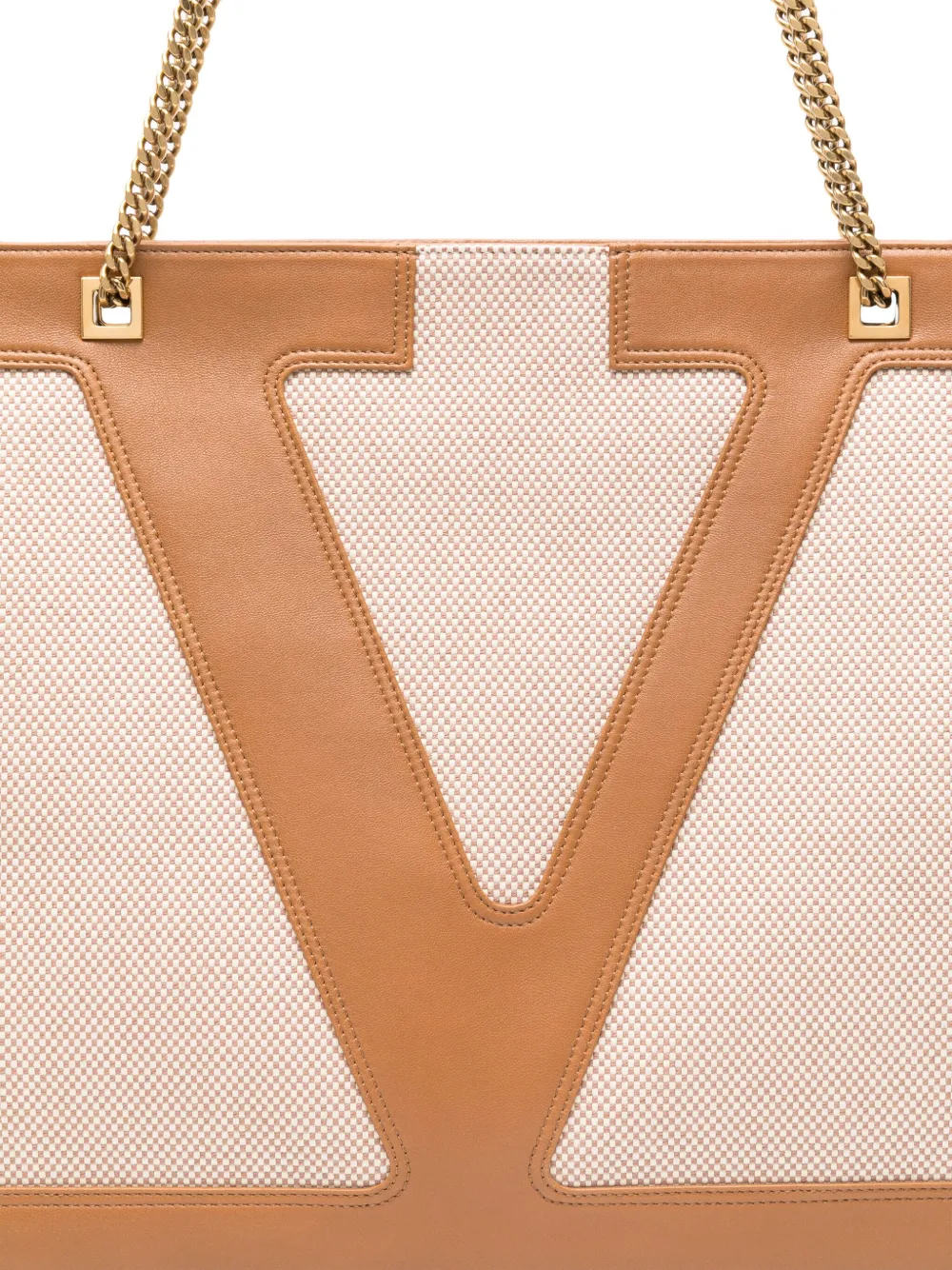 Valentino Garavani Medium Viva Superstar shopper Beige