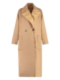 BOSS wool-blend double-breasted coat - Neutrals