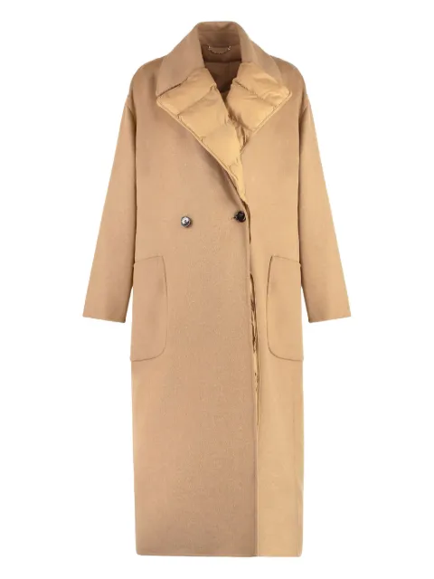 BOSS wool-blend double-breasted coat