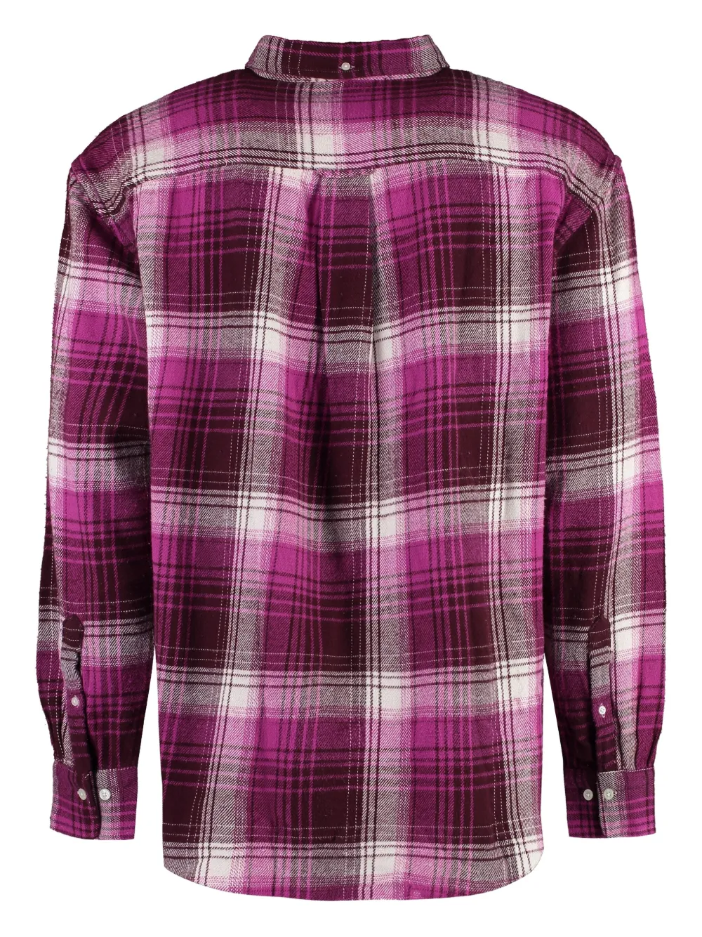 Gant checked cotton shirt - Paars