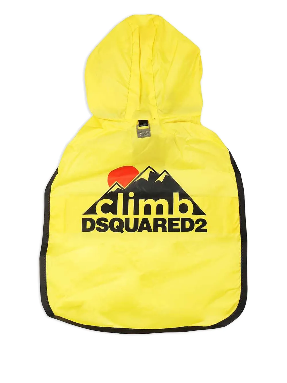DSQUARED2 logo-print hooded raincoat | Image 2