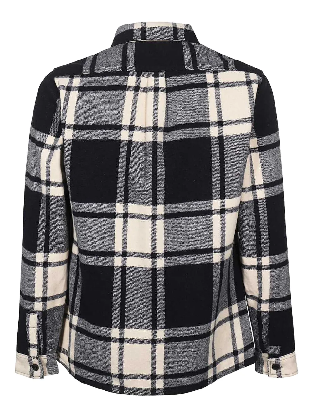 Les Deux checked flannel shirt - Blauw