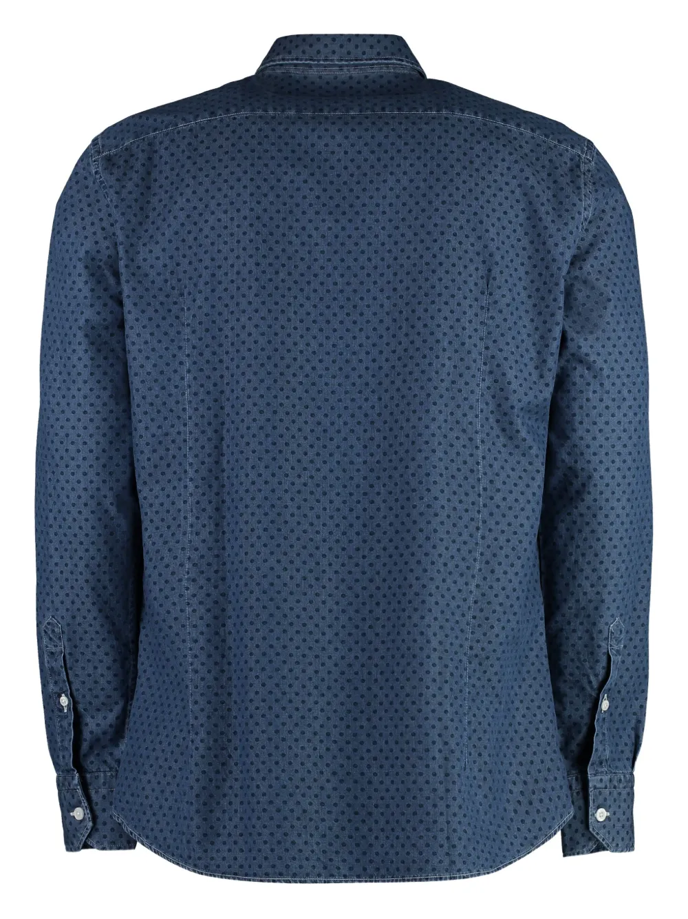Bastoncino polka dot buttoned shirt - Blauw
