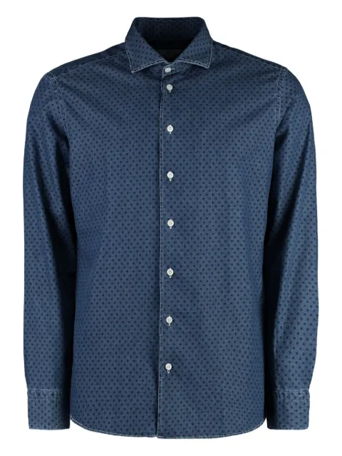 Bastoncino polka dot buttoned shirt