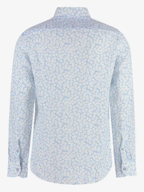 Bastoncino floral-print long-sleeve shirt