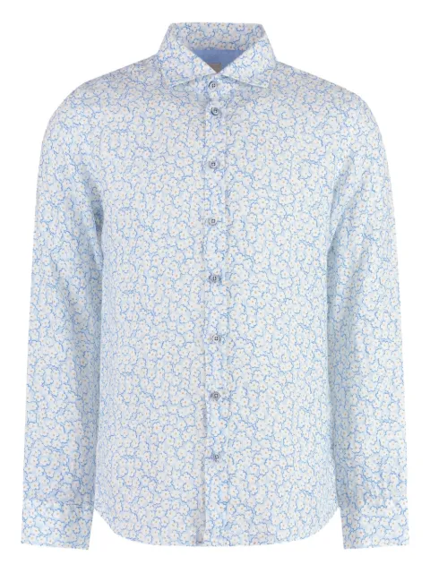 Bastoncino camisa manga larga con estampado floral