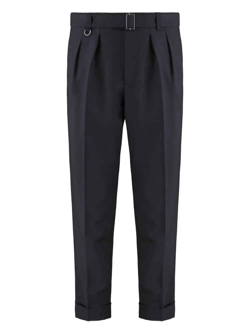 Paolo Pecora Calça de alfaiataria com vinco | Preto | Image 1