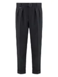 Paolo Pecora pleated tailored trousers - Black