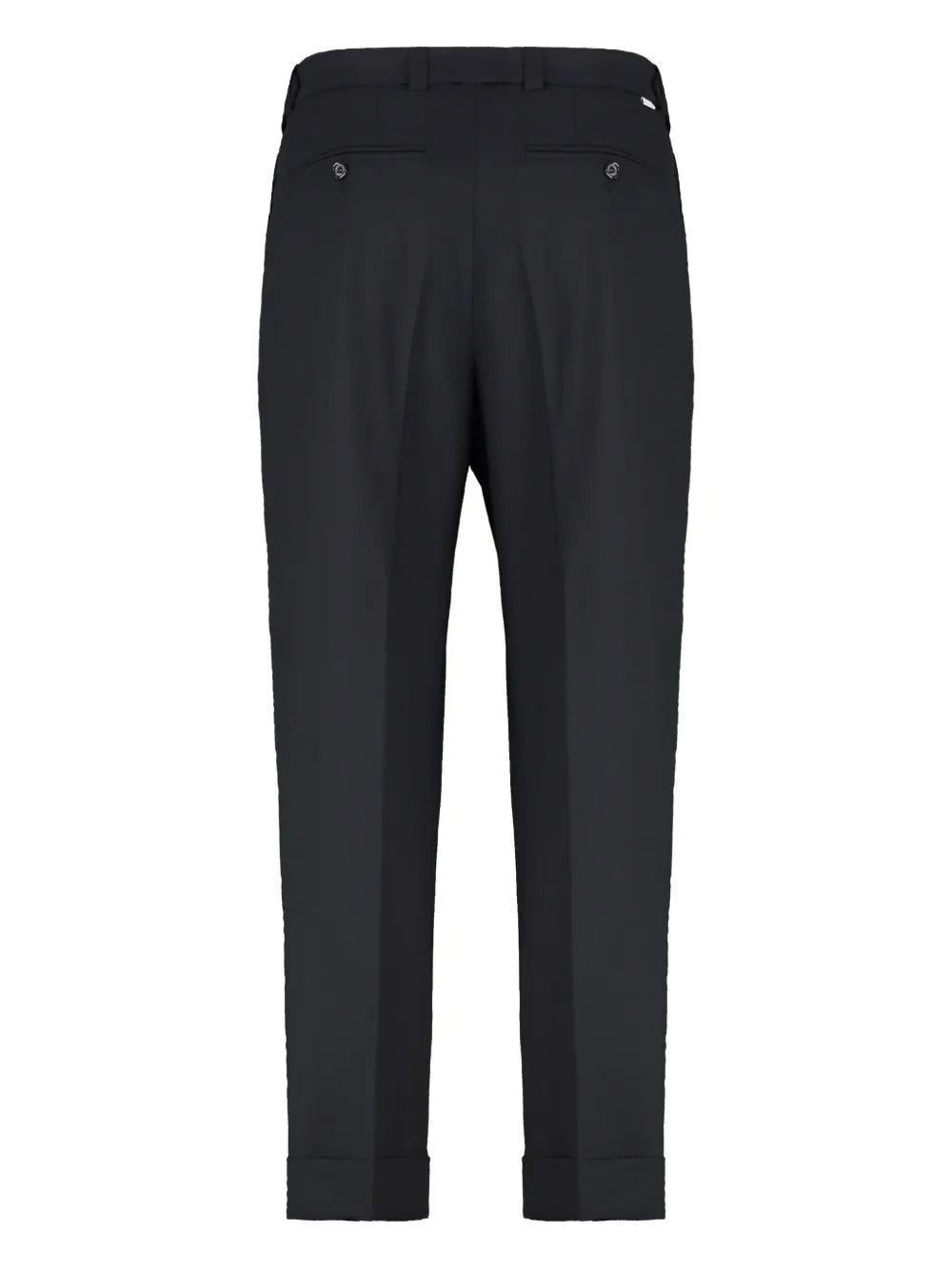 Paolo Pecora pleated tailored trousers - Zwart