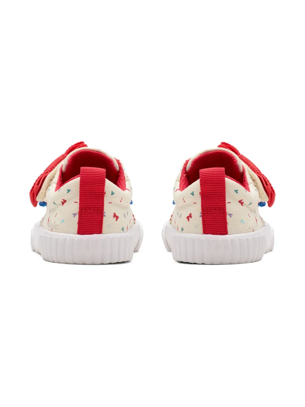 Clarks Kids Roald Dahl Matilda Foxing Bow sneakers White