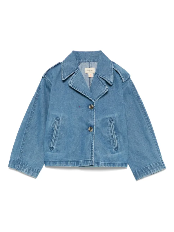 Bellerose Kids Woke Denim Jacket Blue FARFETCH UK