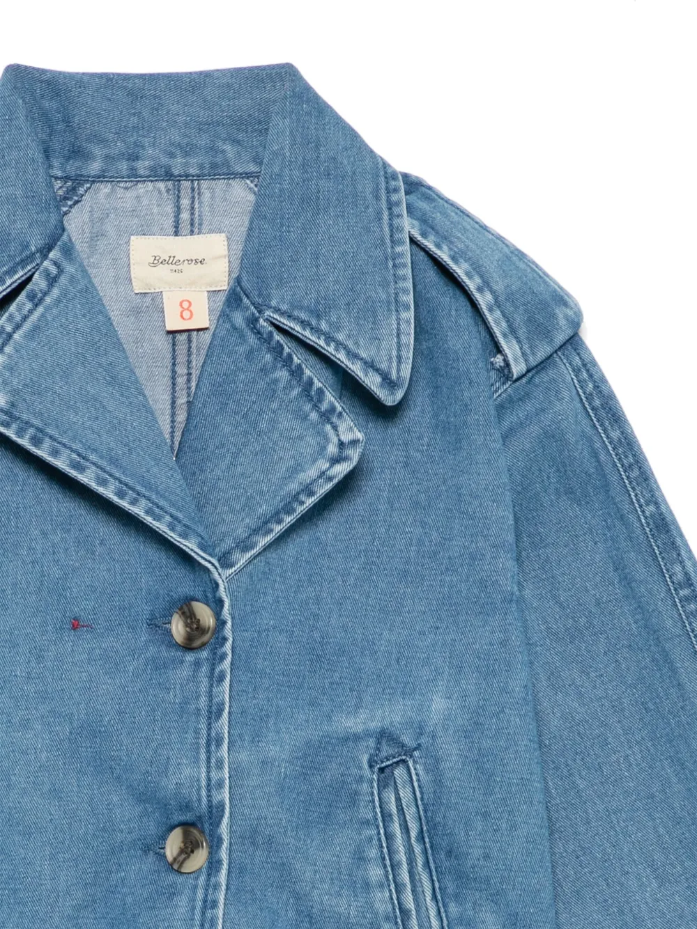 Bellerose Woke Denim Jacket In Blue