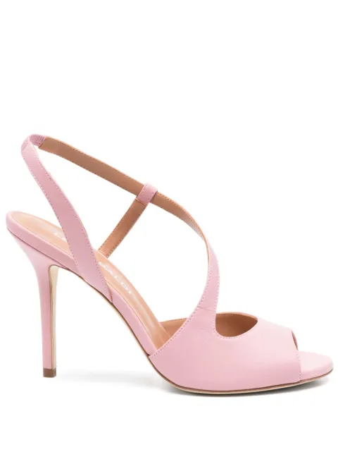 Lella Baldi sandalias con tacón de 95mm