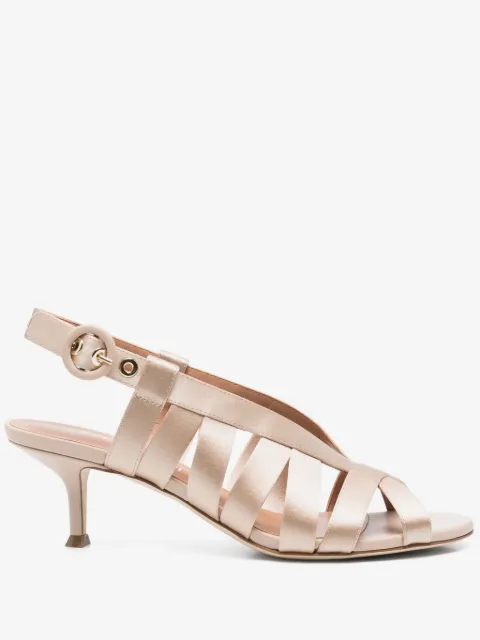 Lella Baldi 60mm satin sandals