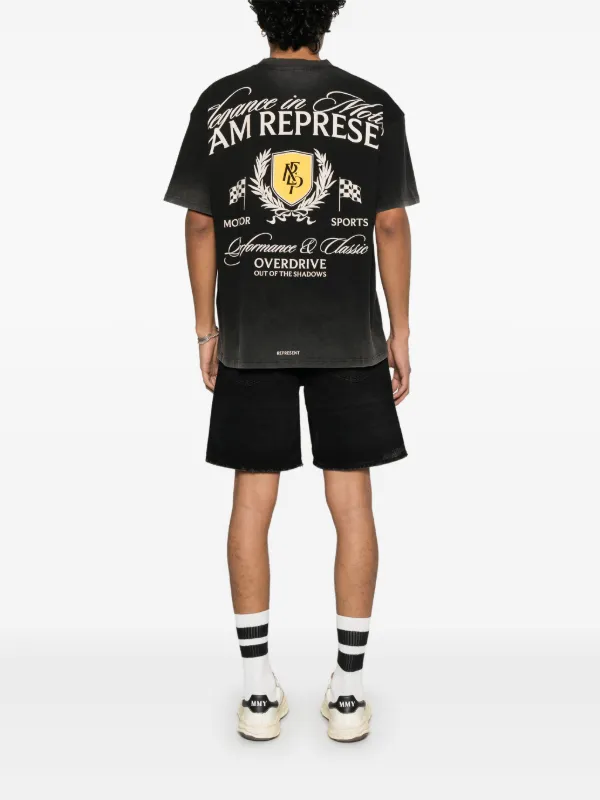 ★Represent★ ブラック Crest Tシャツ Represent Crest T-shirt | Black | FARFETCH