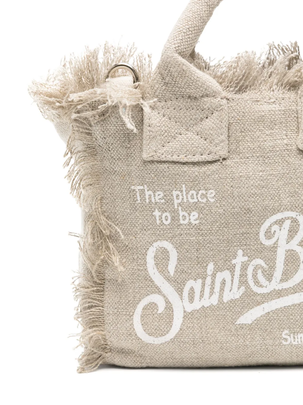MC2 Saint Barth Kleine Vanity shopper Beige