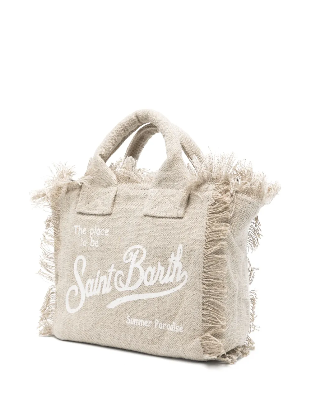 MC2 Saint Barth Kleine Vanity shopper Beige