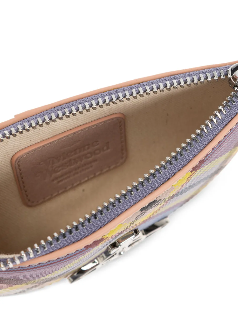 Vivienne Westwood Geruite portemonnee Paars