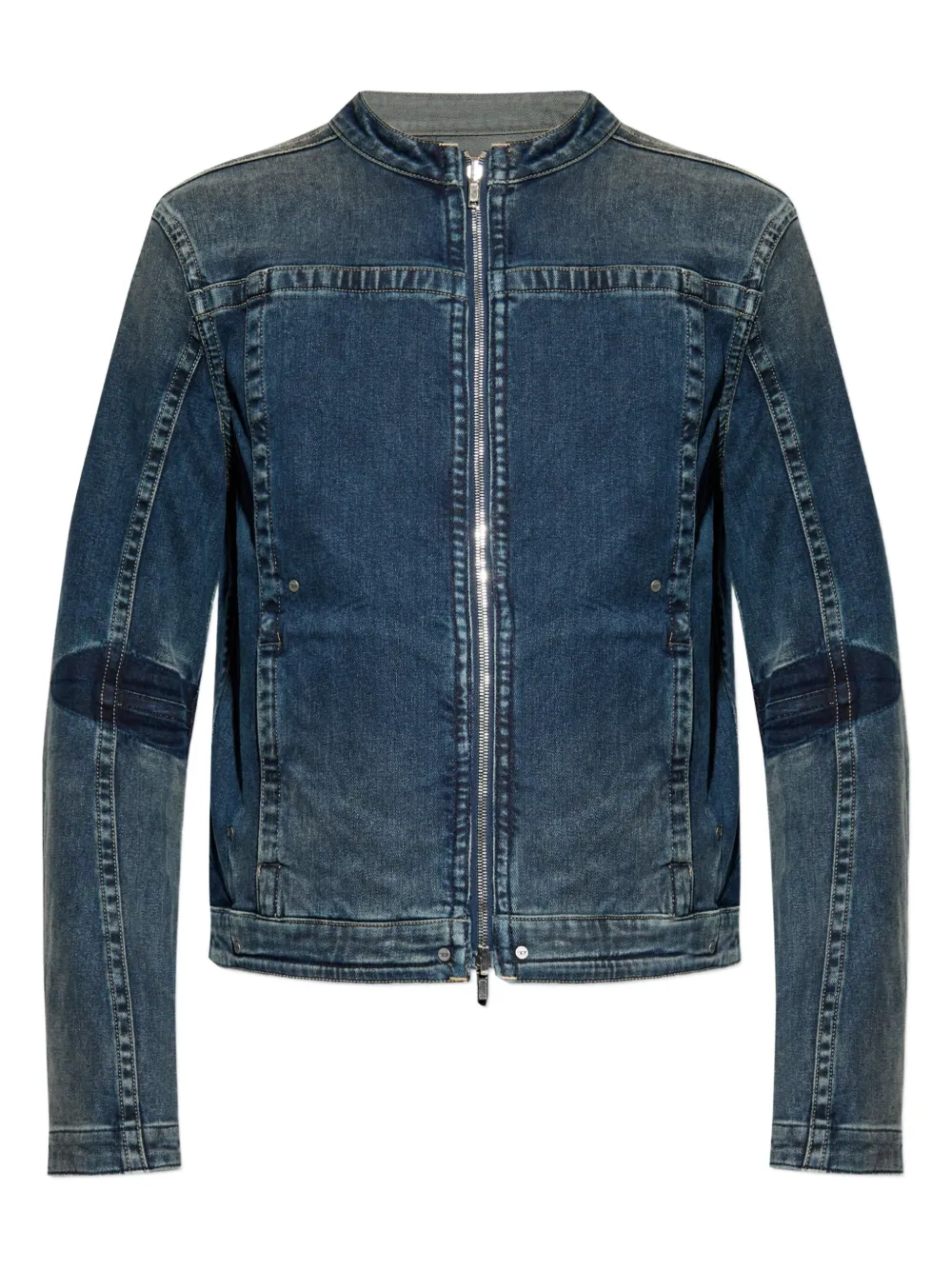 Diesel D-Glory-Re denim jack Blauw