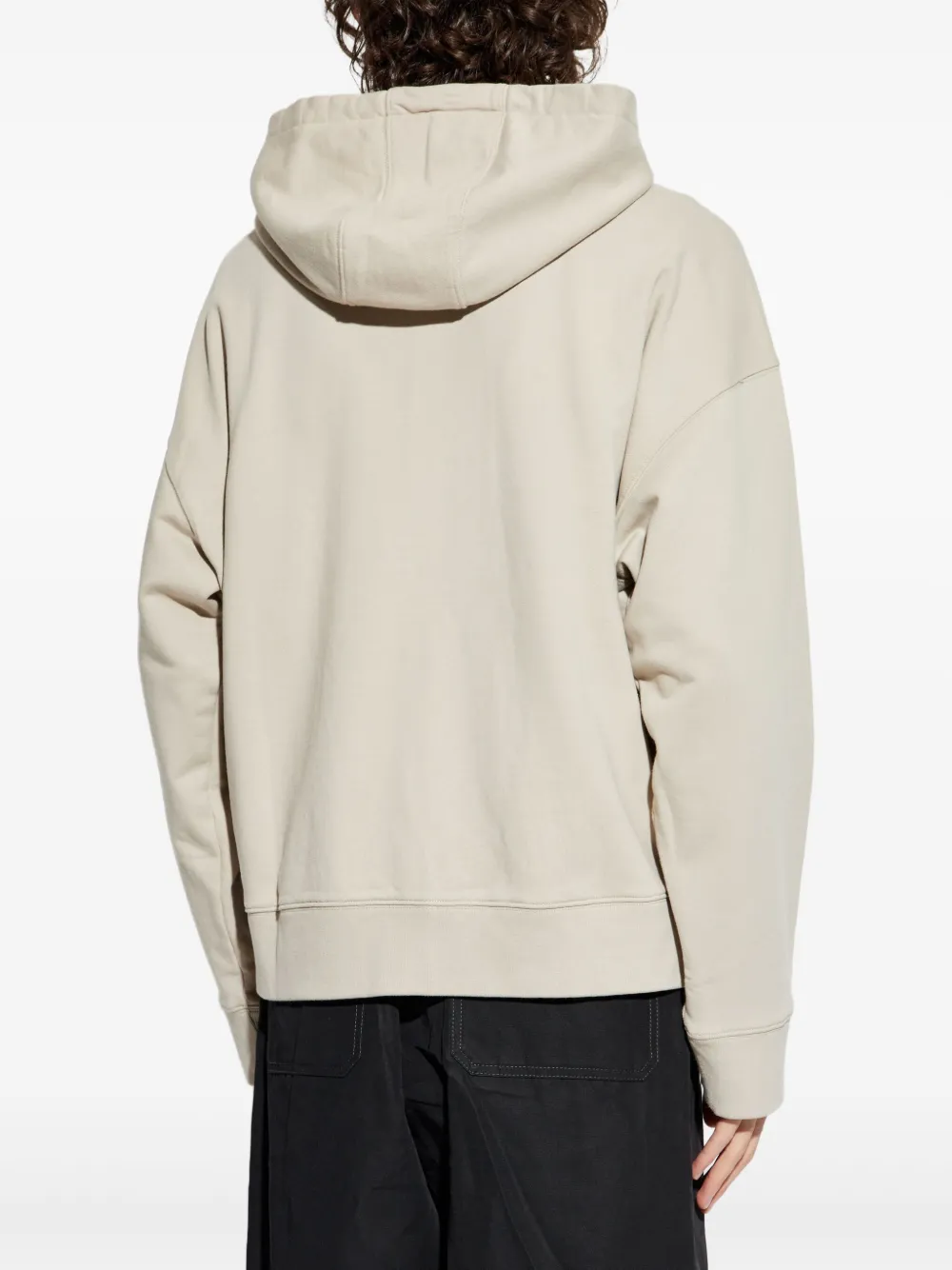Maison Kitsuné Hoodie met rits Beige