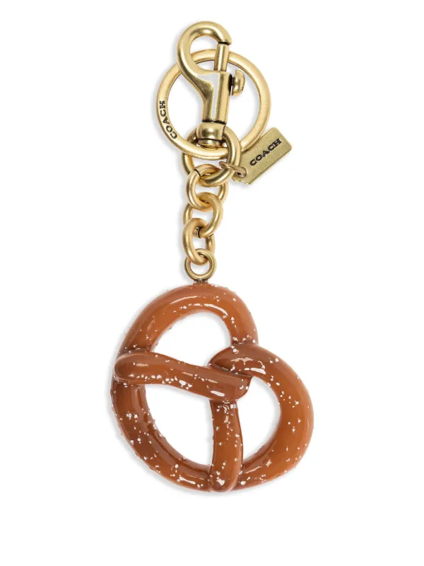 COACH プレッツェルバッグチャーム Coach プレッツェルモチーフ バッグチャーム | ゴールドトーン
