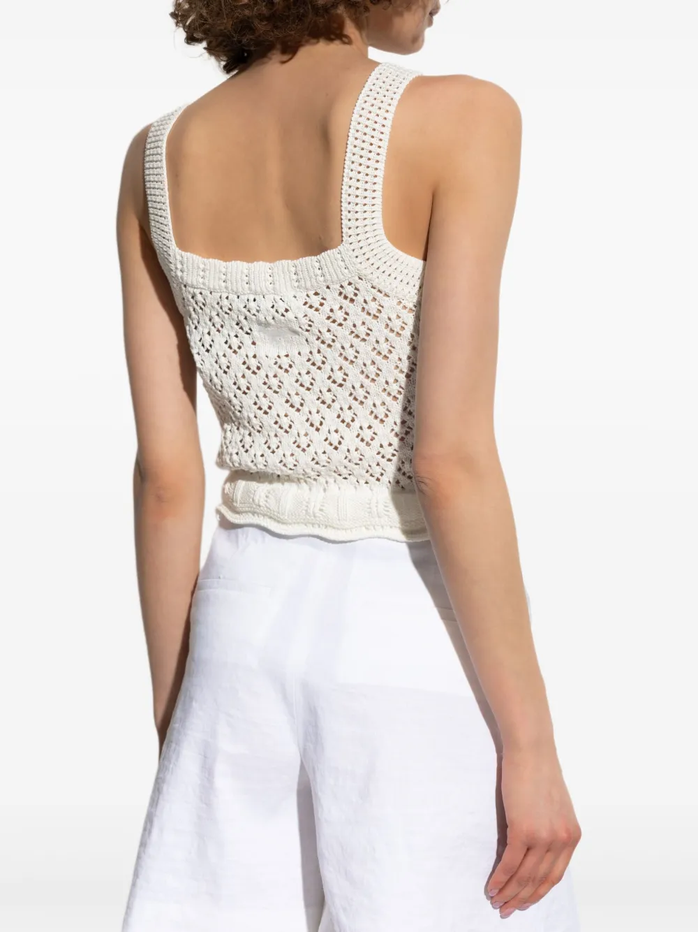 Maison Kitsuné Gehaakte tanktop P204