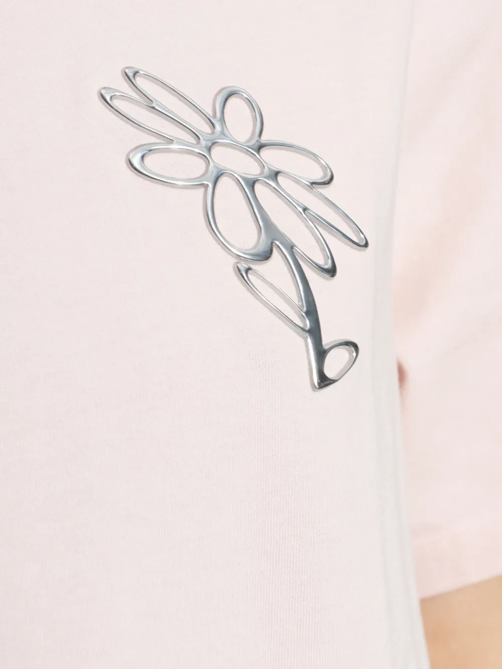 Maison Kitsuné T-shirt met logo Roze