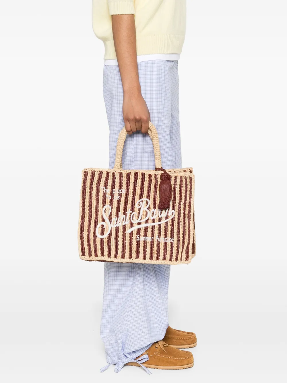 MC2 Saint Barth Colette shopper Beige