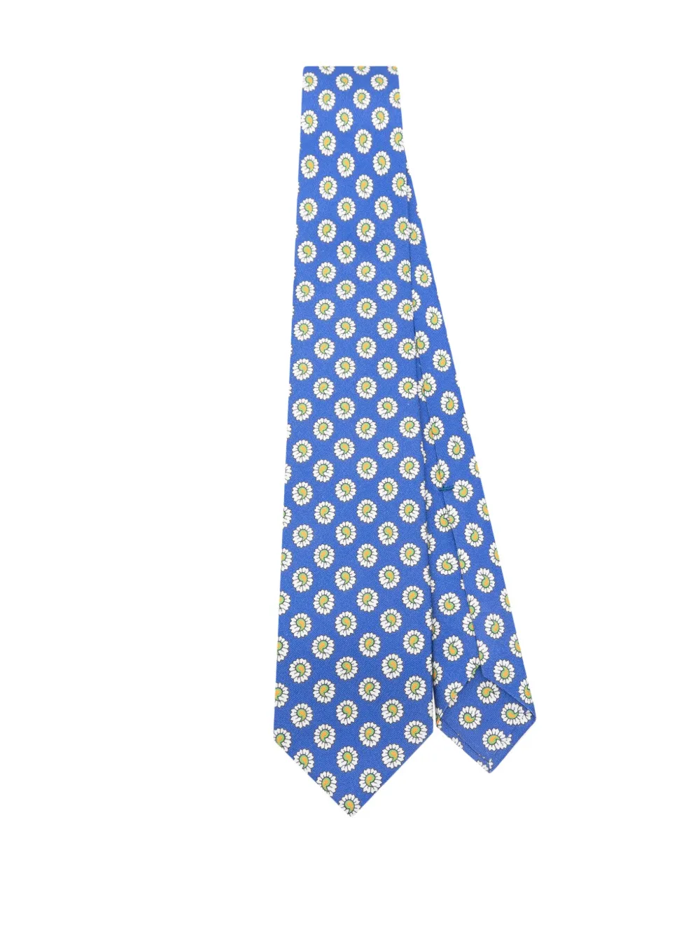 Barba cravate à motif cachemire en jacquard | bleu | Image 1