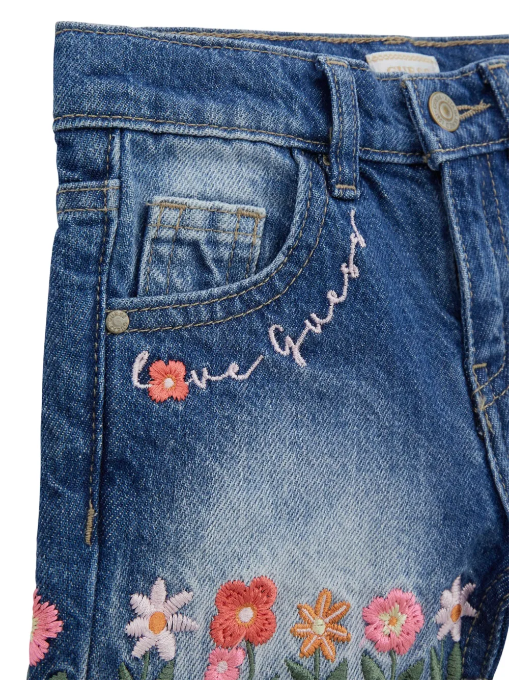 guess kids Spijkershorts Blauw