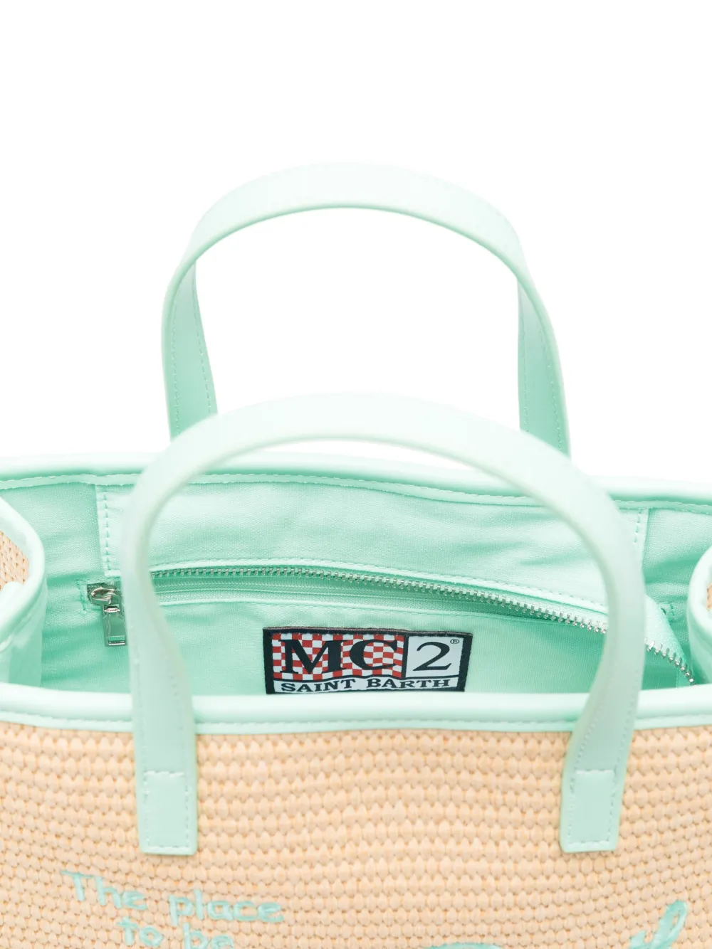 MC2 Saint Barth Vivian midi-shopper Beige