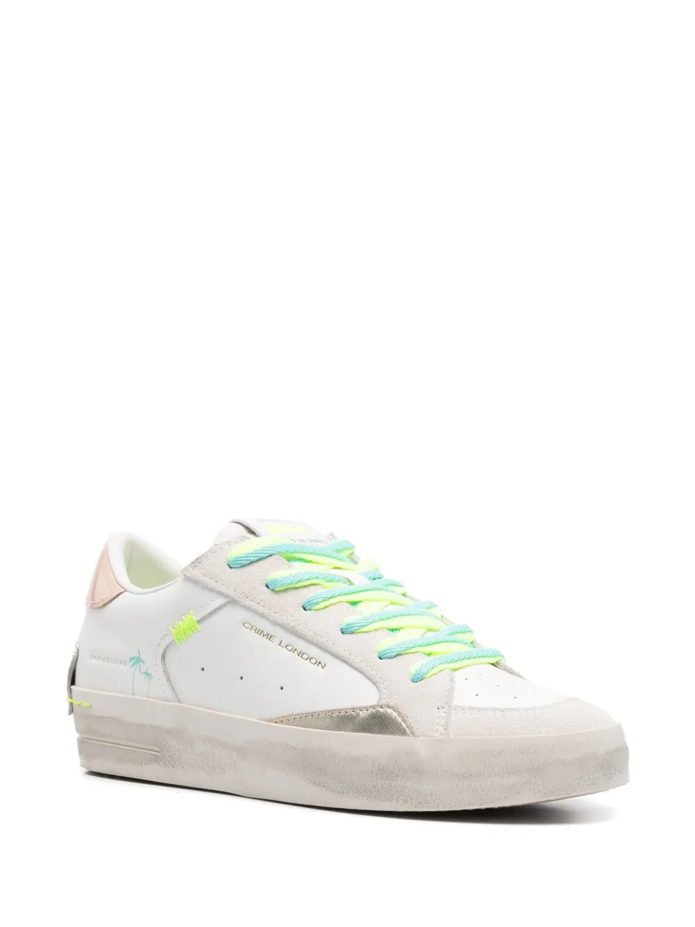Crime London SK8 Deluxe sneakers Wit