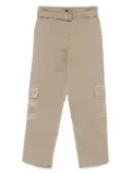 PINKO belted cargo trousers - Green