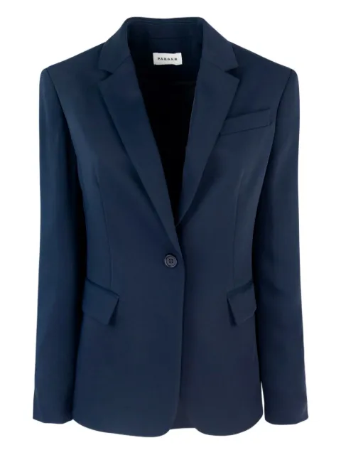 P.A.R.O.S.H. cady-texture blazer 