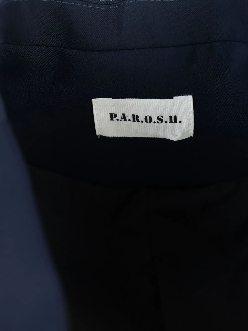 P.A.R.O.S.H CADY-TEXTURE BLAZER