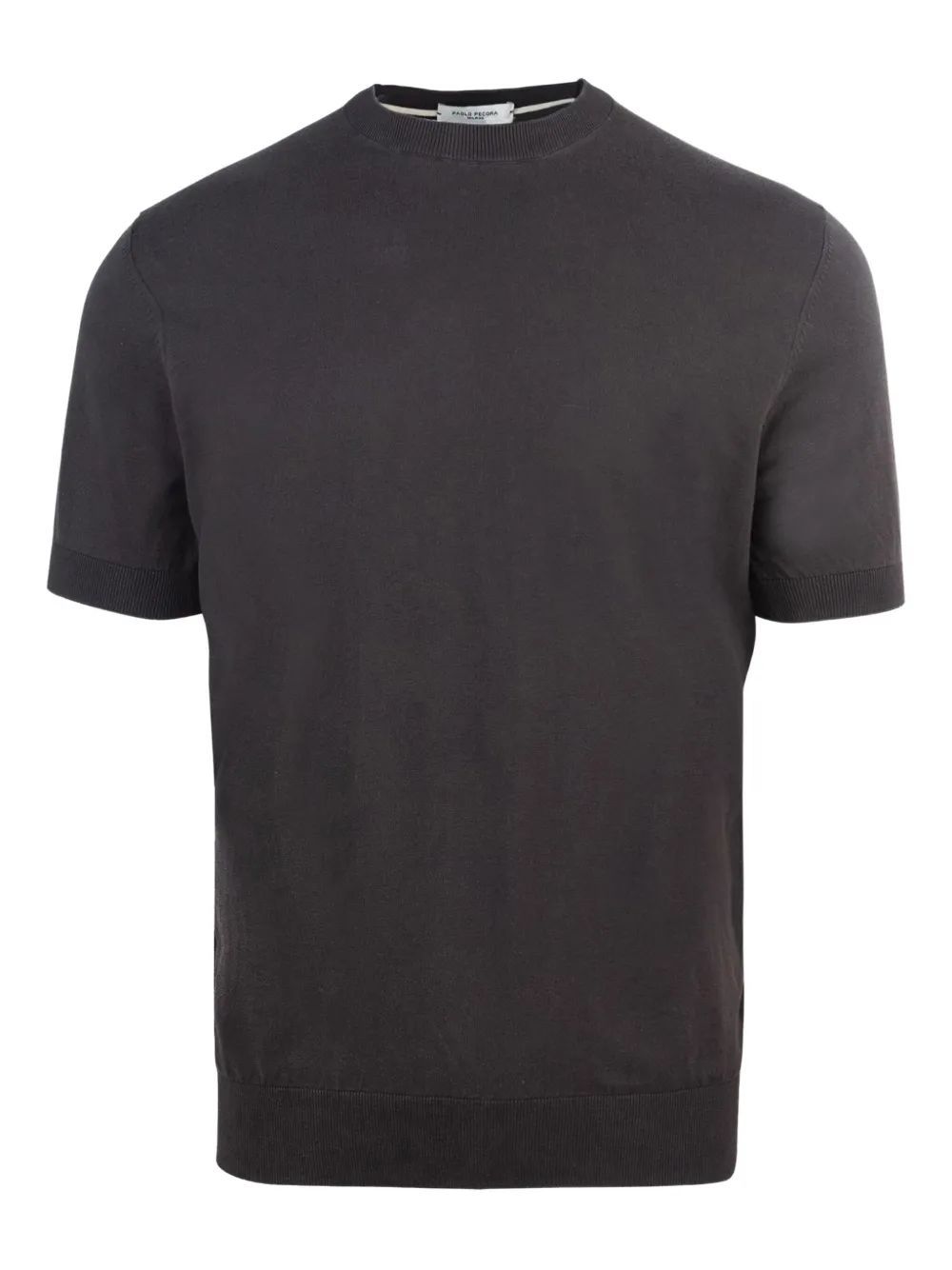 Paolo Pecora playera de tejido fino | marrón | Image 1