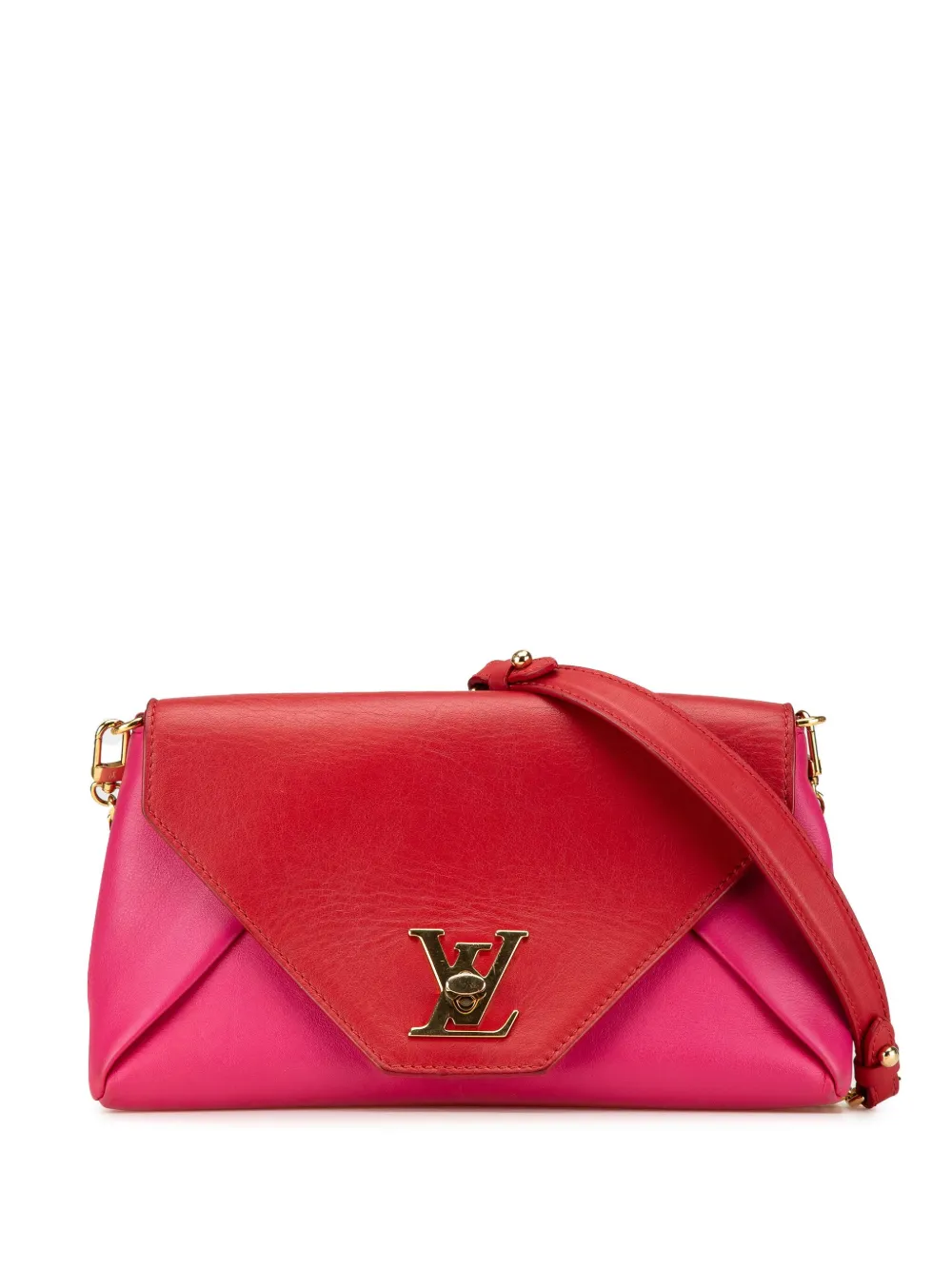 Louis Vuitton Pre-Owned 2017 バイカラー ラブノート ショルダーバッグ - パープル Louis Vuitton Pre-Owned 2017 バイカラー ラブノート ショルダーバッグ - パープル
