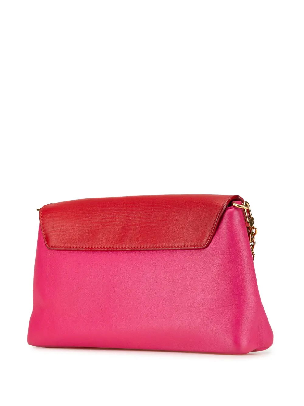 Pre-owned Louis Vuitton 2017 Bicolor Love Note Shoulder Bag In 紫色