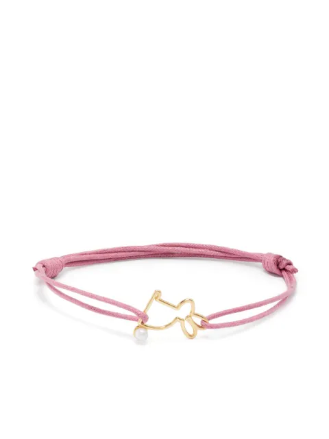 Aliita 9K yellow gold Conejito Perla pearl bracelet